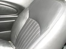 Passengers Black Heated Leather Seat: Mid Section