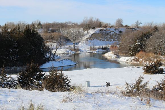 Snowy scene