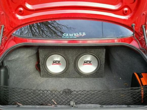 12" MTX 4500 subwoofers