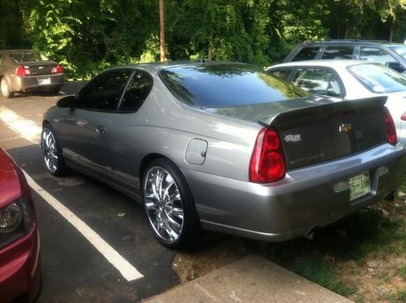 Sittin mean from the back...