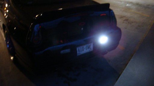 The rear
