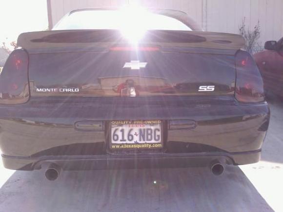 SS BACK VIEW (CAR OFF) DAYTIME