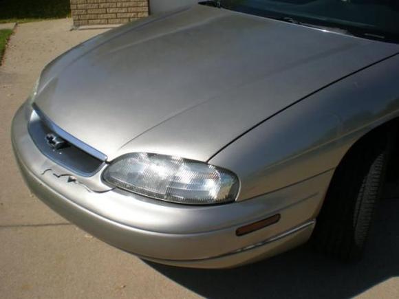 This is before of my old bumper.