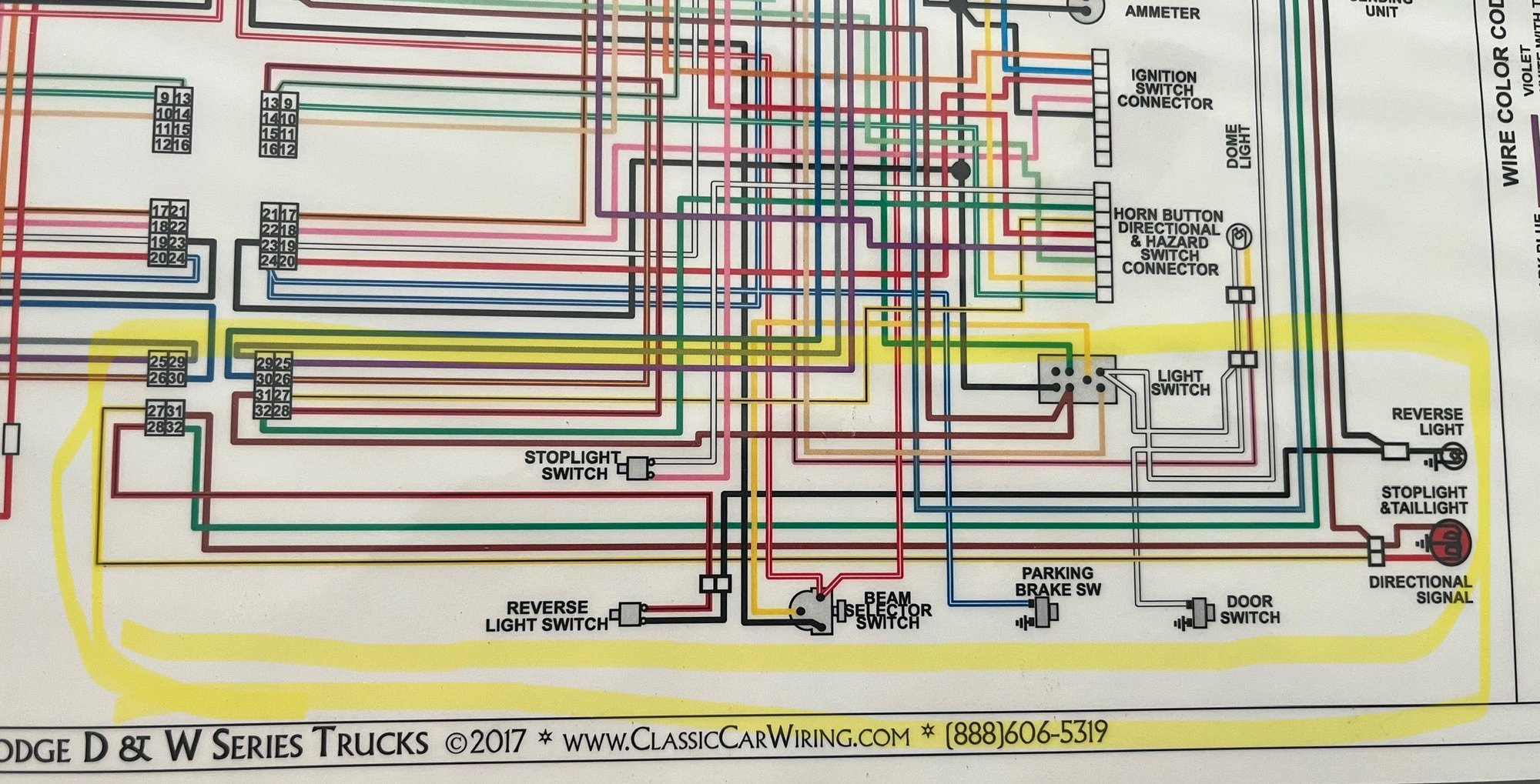 Judging from this diagram I got for my series of truck, I believe that wire connector is shown in the diagram as the two little white boxes leading to the reverse light switch. With that being said, and if my diagram is accurate to my truck, Im not sure why a green and white wire can be found down there on that frame rail.