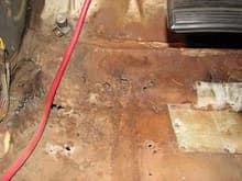 Driver Floor Rust