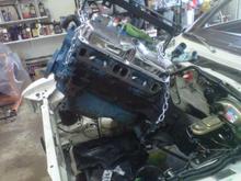 old engine on it's way out