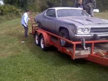Off to the Rod shop.