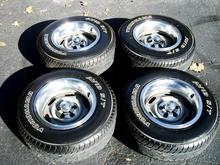 Super Coupe 15x8 wheels   Ready to put on Magnum GT E58 w/T-tops [Look bad ass!]