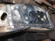 &quot;Tigger&quot;
Steering box beefing.
Weld on the beefing plate.

Any questions?  GotScout@gmail.com