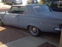 The 66' door.. no holes for the GT chrome.