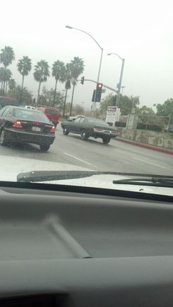 Just some dude cruising SO-CAL in the rain... :)