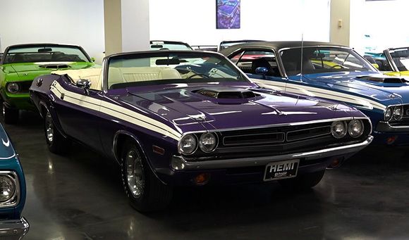 Plum Crazy Hemi Convertible