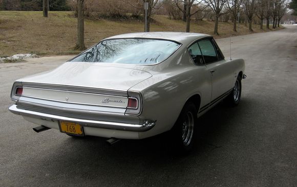 My '68 Barracuda Fastback