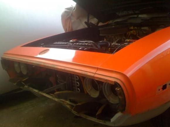 Tearing down for body work and paint.
Jan 2010