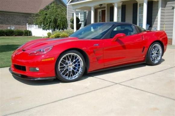 Dad's awesome ZR1 , it's no MOPAR, but it will do..