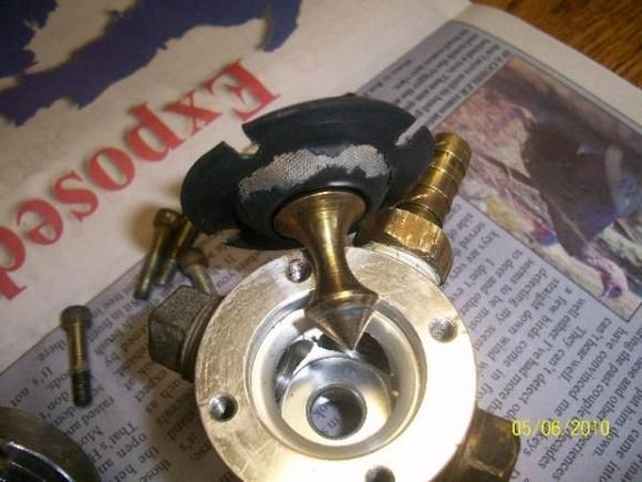 Diaphram rebuild kits are available.
Part# 3156