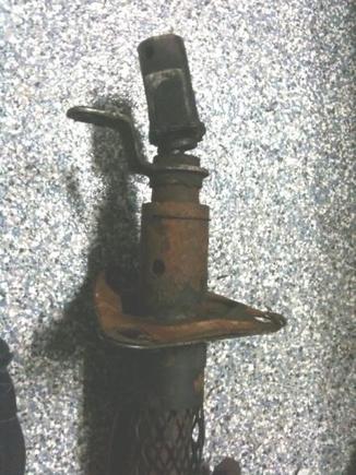 end of Steering Column