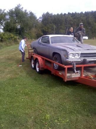 Off to the Rod shop.