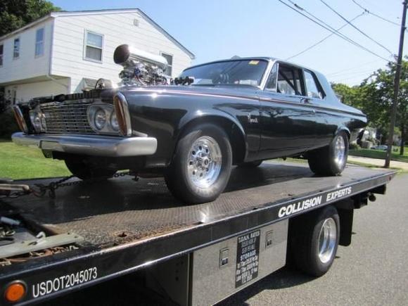 Owning a flatbed sure comes in handy!