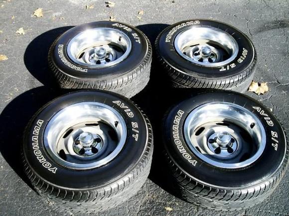 Super Coupe 15x8 wheels   Ready to put on Magnum GT E58 w/T-tops [Look bad ass!]