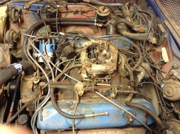 It's ugly but just getting engine to run then dressing it up