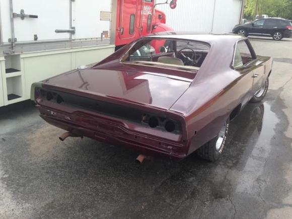 009 Stripped down BEFORE new paint.