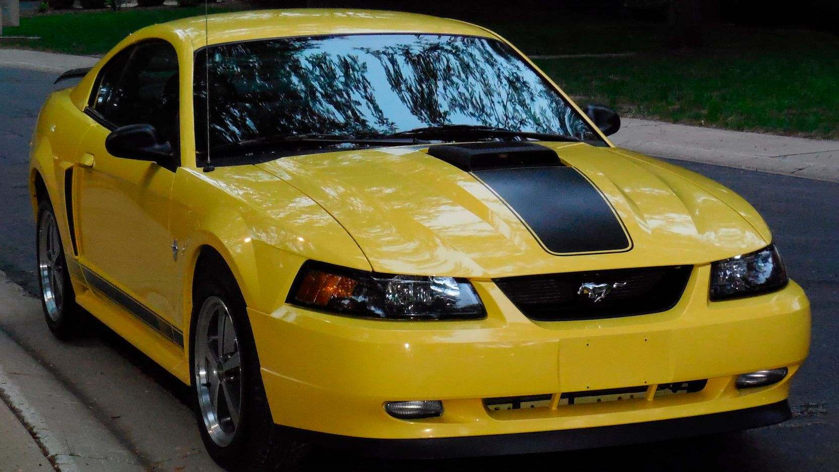 2003 Ford Mustang - 2003 mustang mach 1 (23k orig miles) - New - VIN 1fafp42r93f340814 - 8 cyl - Manual - Coupe - Yellow - Elgin, IL 60123, United States