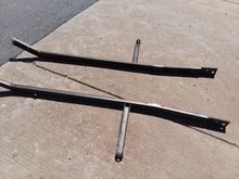 Channel steel so they don't rust out again eventually. Black powdercoating will make them last the life of your vehicle.