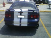 1996 mustang GT back side