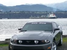 Anns Stang! 002 From the hook in Port Angeles looking towards town and the mountains!