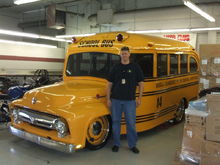 John Forces Bus as done by Overhaulin'