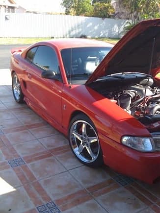 '97 cobra FOR SALE pm me 
has a pro charger and a lot of money invested