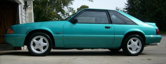 Near mint 1993 LX with 60,000 original one owner miles.  Originally from New Mexico - is a rare Calypso green with scarce factory air conditioning delete and removeable sunroof.  Engine is 5.0, 5 speed and 100% stock...have BBK shorties, MAC X pipe (cat delete), MAC cat back system, and MAC cold air intake to install this weekend.  Intend to add 17&quot; x 9&quot; black rims with polished lip on rear and 17&quot; x 8&quot; in from but hope to keep stock otherwise.  Is really show quality!