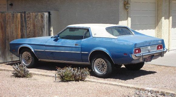 The way it looked prior to the start of restoration.