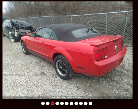 You can't see it but there's cracks in the spoiler where the factory does a crappy job a building it and mounting it .. and the paint is flaking off the rear bumper where bumper has been repainted once