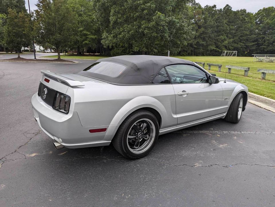 2006 Ford Mustang - 2006 Mustang GT Premium Convertible - 2 Owner - 27K Miles - Tasteful Mods - Used - VIN 1ZVHT85H965110206 - 27,400 Miles - 8 cyl - 2WD - Manual - Convertible - Silver - Newport News, VA 23602, United States
