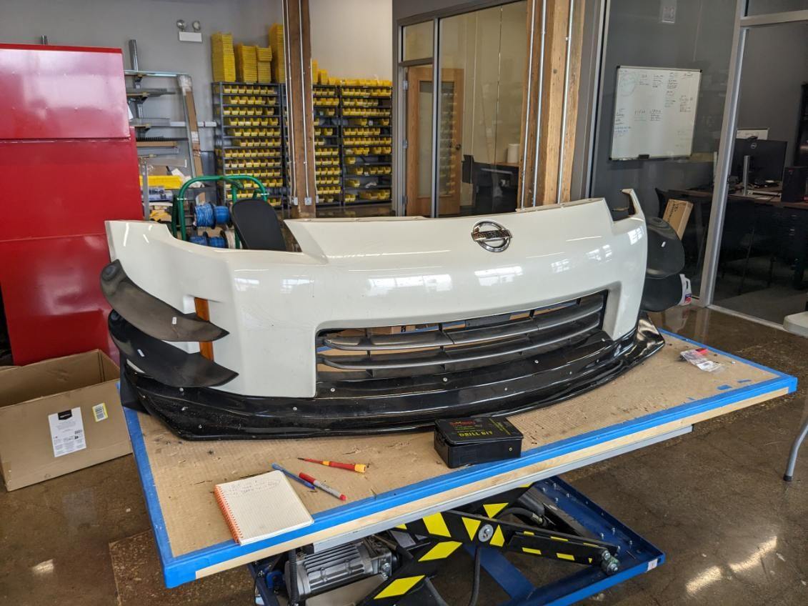 Exterior Body Parts - Functional Canards for 06-08 350Z bumper - New - 2006 to 2008 Nissan 350Z - Chicago, IL 60618, United States