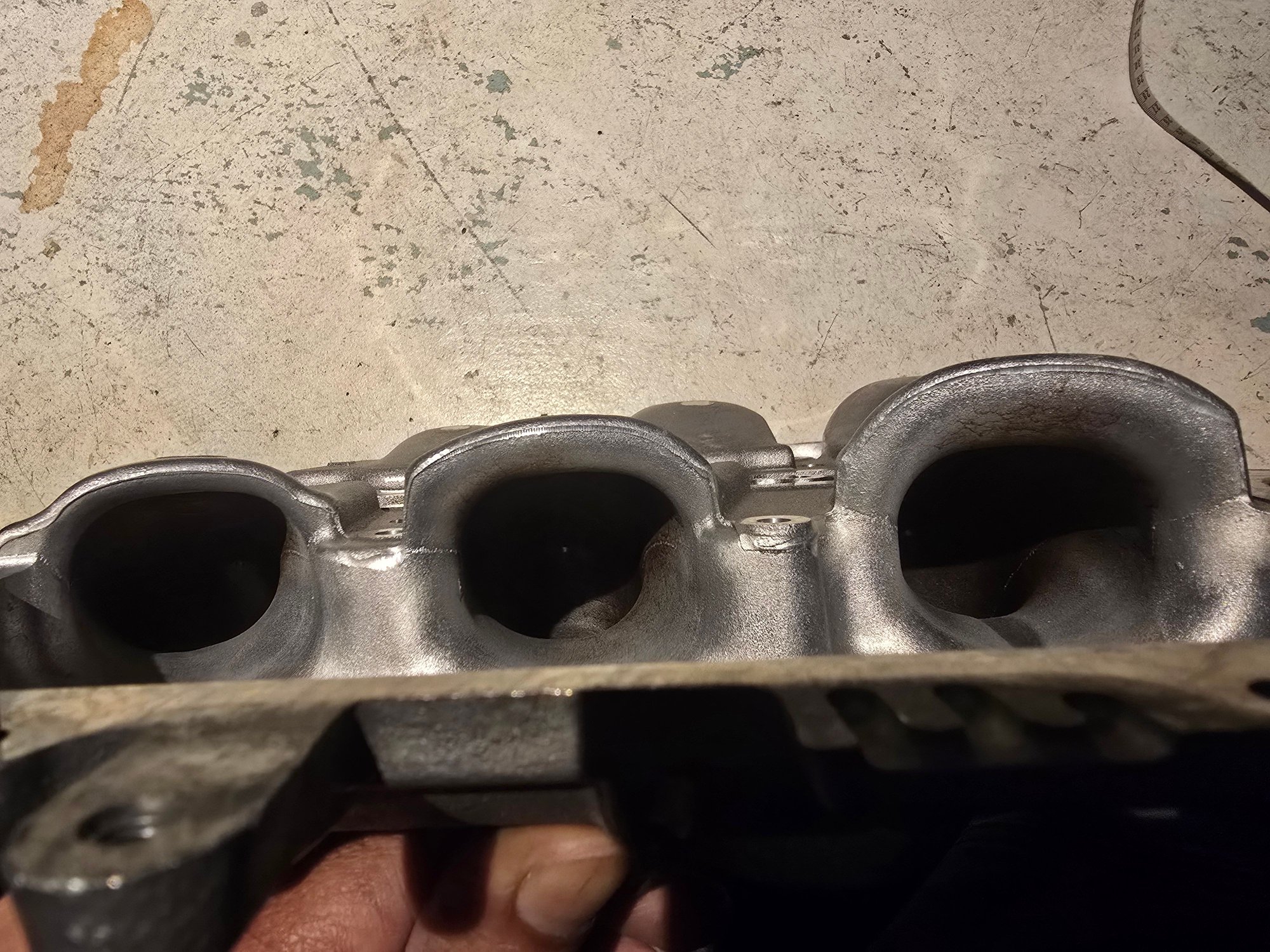 Notice how the air horns have changed up top to match the upper plenum for clearance