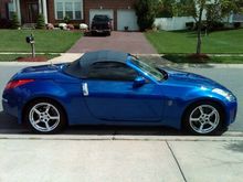 2006 Daytona Blue 350Z Roadster