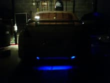 rear neons in garage