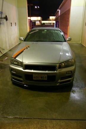 my brother's wife
02 R34 GTR v-spec, nuff said.. lol