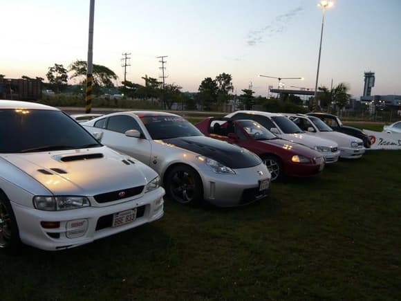 Gathering of all Paraguayan Tuned cars... only NISMO Z here...lol  7-DEC-2009