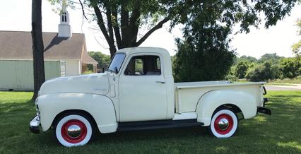 1950 Chevy 3100 3 window Short Bed Pick Up