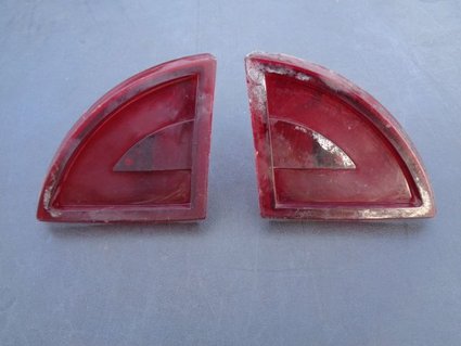 1959-61 Impala 4-Door Hardtop Arm Rest Reflectors