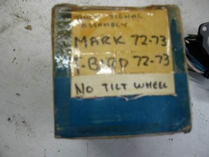 1972-73 NOS TURN SIGNAL SWITCH FO T BIRB AND MARK