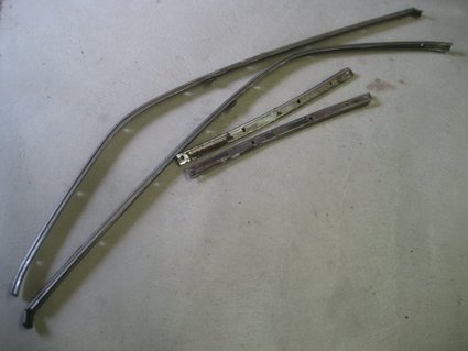 1966-67 Pontiac GTO roof weatherstrip retainers