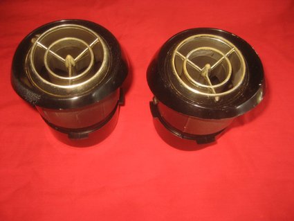 1966-67 Pontiac GTO A/C Dash  Ball Vents