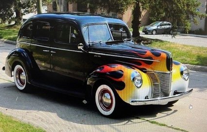 1940 Ford Sedan All Steel Street Rod Old School