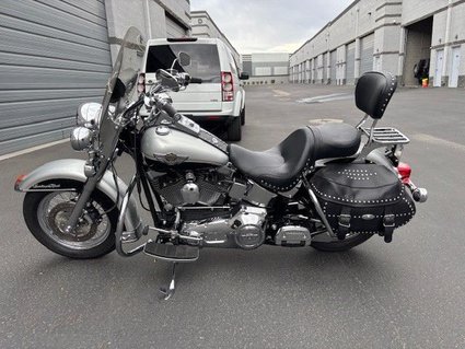 2003 Harley Heritage Classic FLSTCI 100th An Model