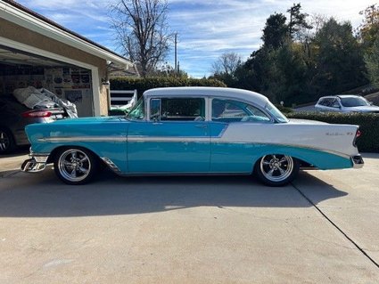 1956 Chevy Bel Air Post 350 Automatic Restored